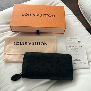 Louis Vuitton Z. Wallet NM Mahina Noir